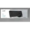 A4 Tech Fg1010 2.4G Gri Q Fn-Mm Klv+Optik Mouse Set