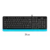 A4 Tech Fk10 Q Usb Fsytyler Mavi Tr Fn-Multimedya Klavye