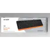 A4 Tech Fk10 Q Usb Fsytyler Turuncu Tr Fn-Mmedya Klavye
