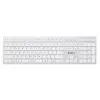 A4 Tech Fstyler FBX50C Beyaz Bluetooth+2.4G Nano Fn Şarjlı Multimedya Klavye