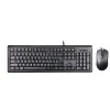 A4 Tech Kr-9276 Q Usb Fn Multimedya Klavye+Optik Kablolu Mouse Set (KDO)
