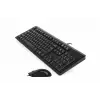 A4 Tech Kr-9276 Q Usb Fn Multimedya Klavye+Optik Kablolu Mouse Set (KDO)