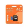Adata 64GB Premier microSDXC Card with Adapter UHS-I Class10 V10 Hafıza Kartı