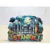 Ahşap İstanbul Temalı Magnet Alk4597