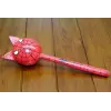 Ahşap Kedili Spiderman Marakas Tekli Polos:24