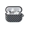 Airpods Pro 2 (2.nesil) Spor Delikli Kılıf - Gri-siyah