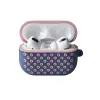 Airpods Pro 2 (2.nesil) Spor Delikli Kılıf - Mavi-pembe