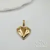Zirkon Taşlı Pirinç Charmlar - Charm0008
