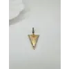 Zirkon Taşlı Pirinç Charmlar - Charm0015