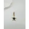 Zirkon Taşlı Pirinç Charmlar - Charm0013