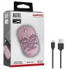 Altec Lansing ALBM7422 Pembe 2.4GHz Şarj Edilebilir Tek Renkli 1600DPI Optik Kablosuz Mouse