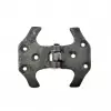 Antika Tarz Dekoratif Pirinç Fit Menteşe - 67 Mm, Oksit