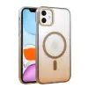 Apple İphone 12 Glossy Magsafe Kapak - Çöl Titanyum