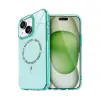 Apple İphone 14 Live Diamond Magsafe Kapak - Yeşil