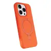 Apple İphone 14 Pro Max Regal Magsafe Standlı Kapak - Turuncu