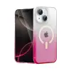 Apple İphone 14 Pummel Shiny Magsafe Kapak - Pembe