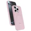 Apple İphone 15 Pro Max Regal Magsafe Standlı Kapak - Açık Pembe