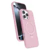 Apple İphone 16 Pro Max Regal Magsafe Standlı Kapak - Açık Pembe
