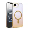 Apple İphone 16e Glossy Magsafe Kapak - Çöl Titanyum