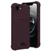Apple İphone 16e Kelvin Kartvizitli Silikon - Derin Mor
