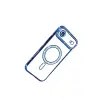Apple İphone 17 Air Joke Simli Magneticsafe Kılıf - Mavi