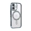 Apple İphone 17 Joke Simli Magneticsafe Kılıf - Mavi