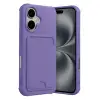 Apple İphone 17 Kelvin Kartvizitli Silikon - Lila