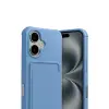Apple İphone 17 Kelvin Kartvizitli Silikon - Mavi