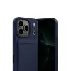 Apple İphone 17 Pro Kelvin Kartvizitli Silikon - Lacivert