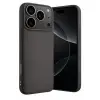 Apple İphone 17 Pro Max Nano İçi Kadife Silikon - Gri