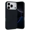 Apple İphone 17 Pro Nano İçi Kadife Silikon - Siyah