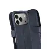 Apple İphone 17 Pro Trend S Plus Kapaklı Kılıf - Lacivert