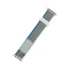 Apple Watch 38mm Alice Kumaş Kordon - Mavi-gri