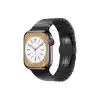 Apple Watch 38mm Kr413 Fine Steel Kordon - Siyah