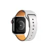 Apple Watch 38mm Kr415 Luaz Deri Kordon - Beyaz