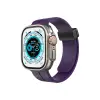 Apple Watch 42mm Kr412 Elegance Stylısh Kordon - Derin Mor