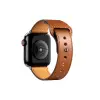 Apple Watch 42mm Kr415 Luaz Deri Kordon - Kahverengi