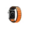 Apple Watch Ultra 49mm Mountain Kordon - Siyah-turuncu