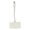 Apr23 Iphone Otg 3in1 - Beyaz