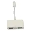 Apr23 Iphone Otg 3in1 - Beyaz