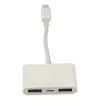 Apr23 Iphone Otg 3in1 - Beyaz
