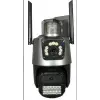 Apronx APX-WP242 6Mp 2.8mm Çift Kamera 19 Led Wifi PTZ