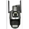 Apronx APX-WP242 6Mp 2.8mm Çift Kamera 19 Led Wifi PTZ