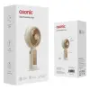 Asonic AFN21 Krem 250mAh Dahili Pil Elde Taşınabilir Masaüstü Usb Fan Şarjlı Type-c Şarj