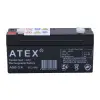 Atex Ax6-3.4 6v 3.4ah Yatay Akü