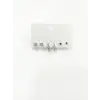 Rodyum  Zirkon Taşlı Pirinç Altılı  Kombin Küpe - Kp00573
