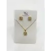 Rose Zirkon Taşlı Zincir : Çelik Ürünler 40+5 Cm - Set0042