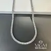 Baget Zirkon Taşlı Su Yolu Kolye - Kl0185