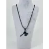 Balta Figürü Çelik Erkek Kolye - Ekl0094