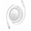 Baseus P10364500213-01 100W 1,5m ree2 Pull Mini Kablolu USB-C Şarj Kablosu Beyaz (KDO)